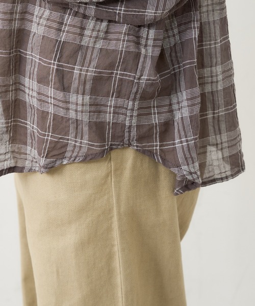 PUAL CE CIN（ピュアルセシン）の「シャーリング襟フリルブラウス（シャツ/ブラウス・レディース・その他1/その他2/その他3/その他4/その他5・FREE）」の7枚目の写真