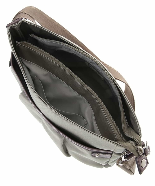 MK MICHEL KLEIN（エムケーミッシェルクラン）の「【撥水】タックデザインショルダーバッグ（ショルダーバッグ・レディース・チャコールグレー/ライトグレー/ピンク・00）」の17枚目の写真