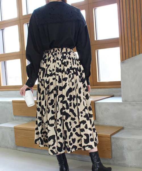 MODE ROBE（モードローブ）の「取り外しレース襟付きブラウス（シャツ/ブラウス・レディース・ホワイト/ブラック・FREE）」の8枚目の写真