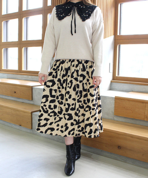 MODE ROBE（モードローブ）の「取り外しレース襟付きブラウス（シャツ/ブラウス・レディース・ホワイト/ブラック・FREE）」の10枚目の写真