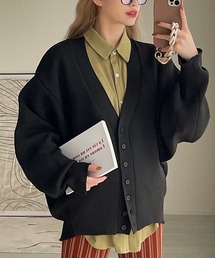 etade | 【etade】volume sleeve over cardigan etdwz21a004(カーディガン/ボレロ)