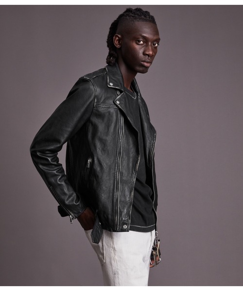 ALLSAINTS（オールセインツ）の「CHARTER LEATHER BIKER JACKET