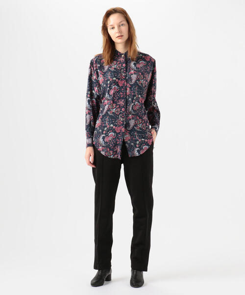 ISABEL MARANT（イザベルマラン）の「ISABEL MARANT ETOILE INAYA コットンナイロンジャージー セミワイドパンツ（その他パンツ・レディース・ホワイト/ブラック/カーキ・38/36/34）」の7枚目の写真