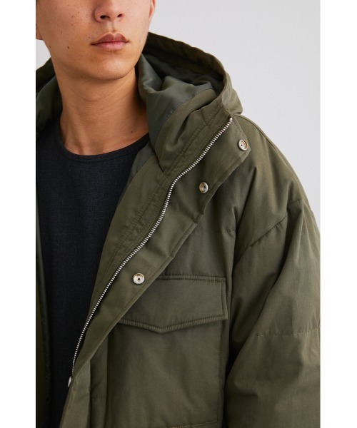 STYLEMIXER(スタイルミキサー)の「M65フードブルゾン(ブルゾン・メンズ・ブラック/カーキ・X-LARGE/MEDIUM/LARGE)」の15枚目の写真