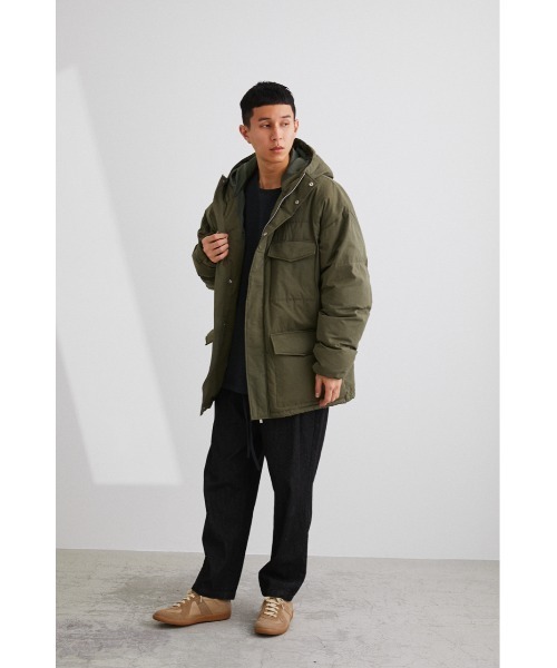 STYLEMIXER(スタイルミキサー)の「M65フードブルゾン(ブルゾン・メンズ・ブラック/カーキ・X-LARGE/MEDIUM/LARGE)」の8枚目の写真