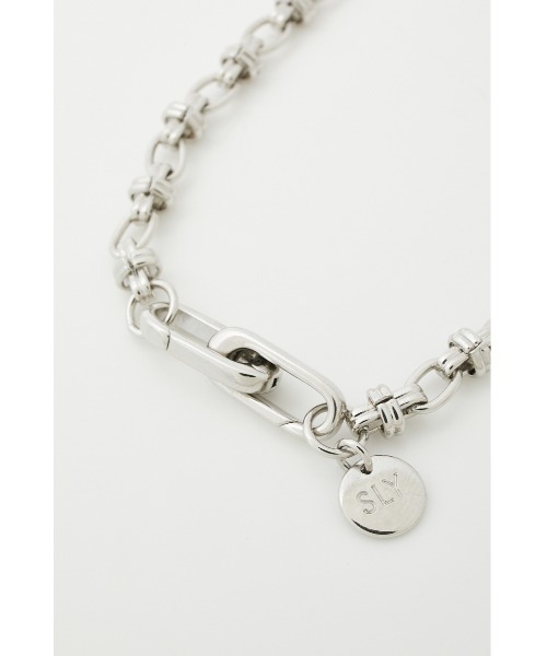 SLY（スライ）の「2WAY CHAIN MASK STRAP/チェーンマスクストラップ（ネックレス・レディース・ゴールド/シルバー・FREE）」の11枚目の写真