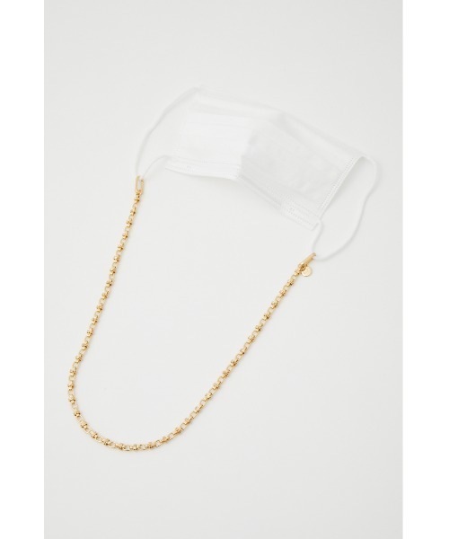 SLY（スライ）の「2WAY CHAIN MASK STRAP/チェーンマスクストラップ（ネックレス・レディース・ゴールド/シルバー・FREE）」の14枚目の写真