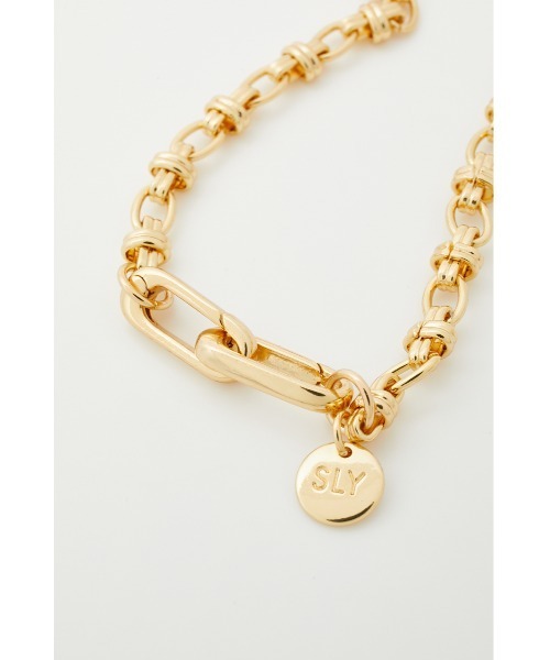 SLY（スライ）の「2WAY CHAIN MASK STRAP/チェーンマスクストラップ（ネックレス・レディース・ゴールド/シルバー・FREE）」の18枚目の写真