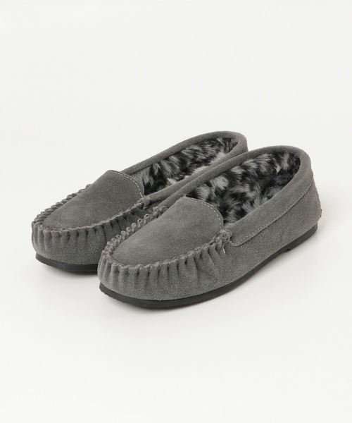 Minnetonka（ミネトンカ）の「MINNETONKA　KAY VENETIAN LEOPARD（その他シューズ・レディース・グレー/ベージュ/ブラック・8/6/7）」の3枚目の写真