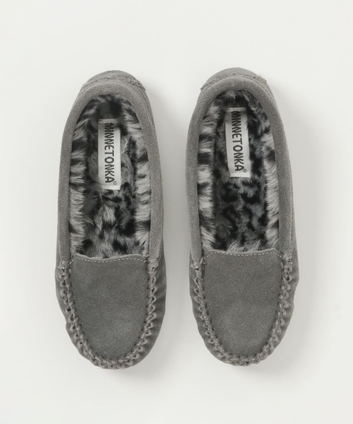 Minnetonka（ミネトンカ）の「MINNETONKA　KAY VENETIAN LEOPARD（その他シューズ・レディース・グレー/ベージュ/ブラック・8/6/7）」の7枚目の写真