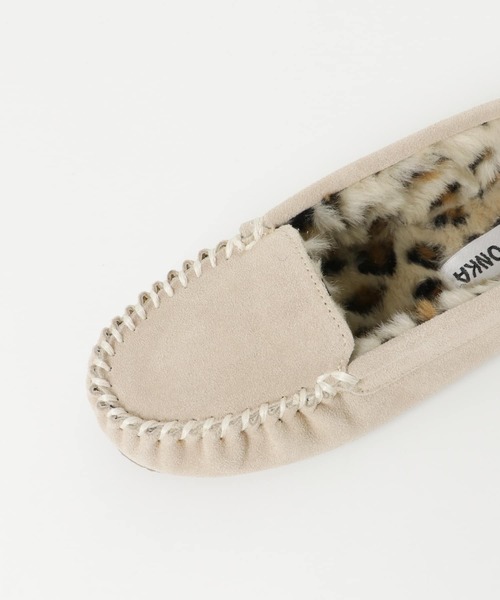 Minnetonka（ミネトンカ）の「MINNETONKA　KAY VENETIAN LEOPARD（その他シューズ・レディース・グレー/ベージュ/ブラック・8/6/7）」の10枚目の写真