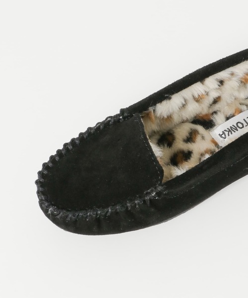 Minnetonka（ミネトンカ）の「MINNETONKA　KAY VENETIAN LEOPARD（その他シューズ・レディース・グレー/ベージュ/ブラック・8/6/7）」の11枚目の写真