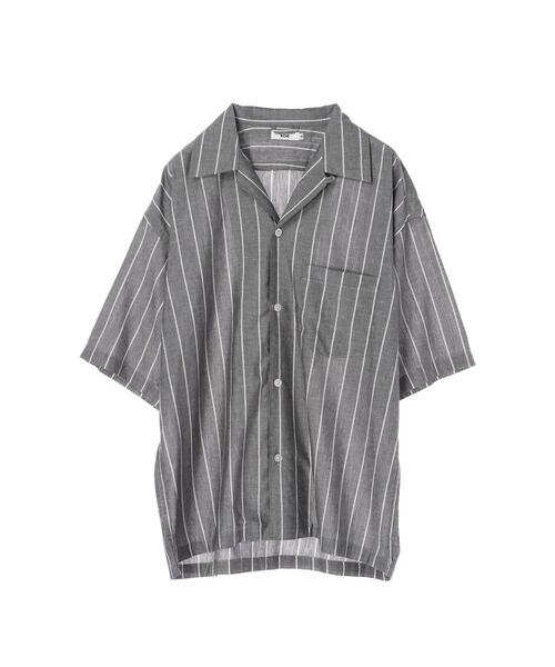 koe(コエ)の「麻混半袖オープンカラーシャツ*(シャツ/ブラウス・メンズ・ブルー系その他5/グリーン系その他5・M/L)」の8枚目の写真