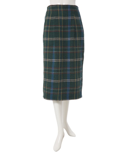 fifth(フィフス)の「チェックタイトロングスカート(スカート・レディース・オレンジ/グリーン・MEDIUM)」の12枚目の写真