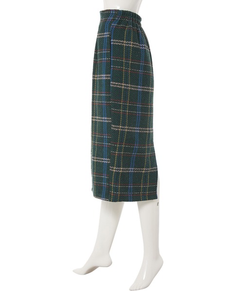 fifth(フィフス)の「チェックタイトロングスカート(スカート・レディース・オレンジ/グリーン・MEDIUM)」の13枚目の写真