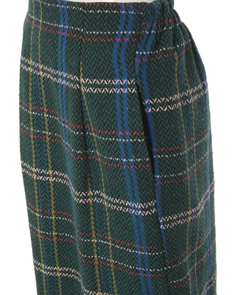 fifth(フィフス)の「チェックタイトロングスカート(スカート・レディース・オレンジ/グリーン・MEDIUM)」の6枚目の写真