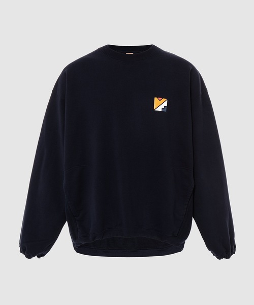 MAISON EUREKA（メゾンエウレカ）の「ME LOGO SWEAT PULLOVER（スウェット・レディース・ネイビー/ホワイト系その他・M/L）」の2枚目の写真