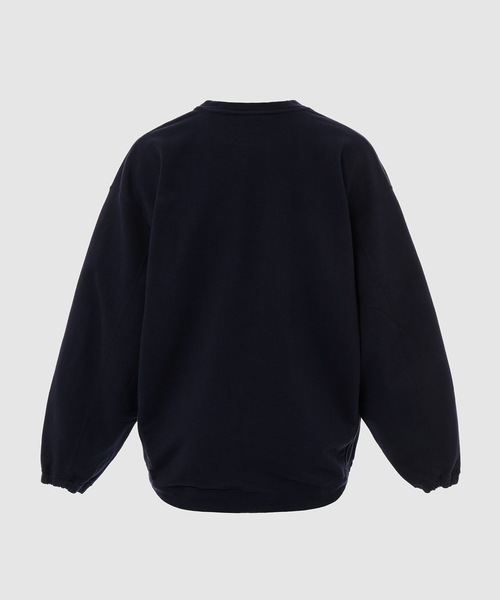 MAISON EUREKA（メゾンエウレカ）の「ME LOGO SWEAT PULLOVER（スウェット・レディース・ネイビー/ホワイト系その他・M/L）」の3枚目の写真