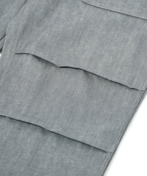 makerhood（メーカーフッド）の「【TRUNKZERO×makerhood】TZ ミリタリーサロペット（サロペット/オーバーオール・メンズ・ブラック/グレー・MEDIUM/LARGE）」の15枚目の写真