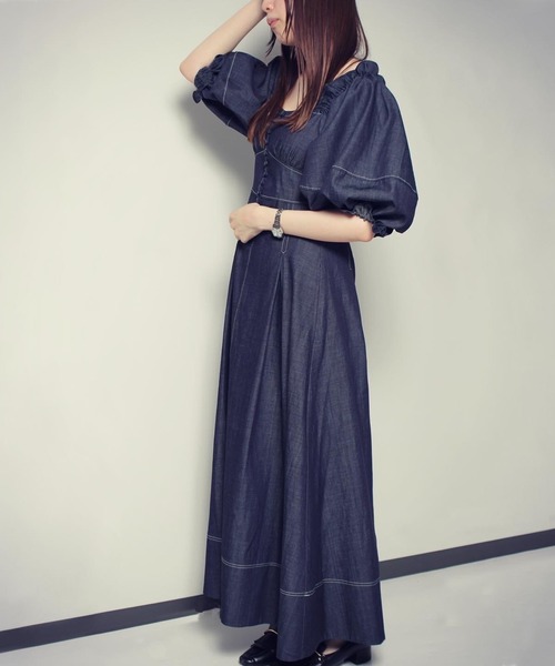 Hemeri エメリ のワンピース コットンデニムフレアワンピース を購入できます Hi Online Store コットン デニムフレアワンピース ワンピース Hemeri エメリ のファッション 売れ済クリアランス Hemeri エメリ のワンピース コットンデニムフレアワンピース を購入できます Hi Online Store コットン デニムフレアワンピース ワンピース Hemeri エメリ のファッション 売れ済クリアランス