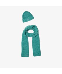 LACOSTE | ニットキャップ＆マフラーセット(ニットキャップ/ビーニー)