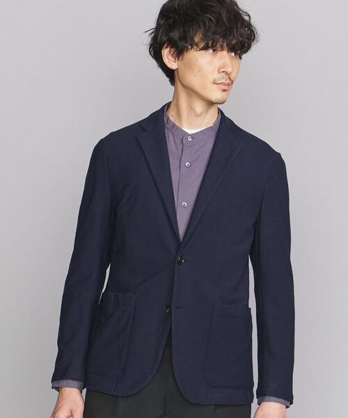 BEAUTY&YOUTH UNITED ARROWS(ビューティーアンドユースユナイテッドアローズ)の「BY ソフティー ツイル 2B ジャケット(テーラードジャケット・メンズ・ネイビー/ダークグレー・S/M/L/XL)」の2枚目の写真