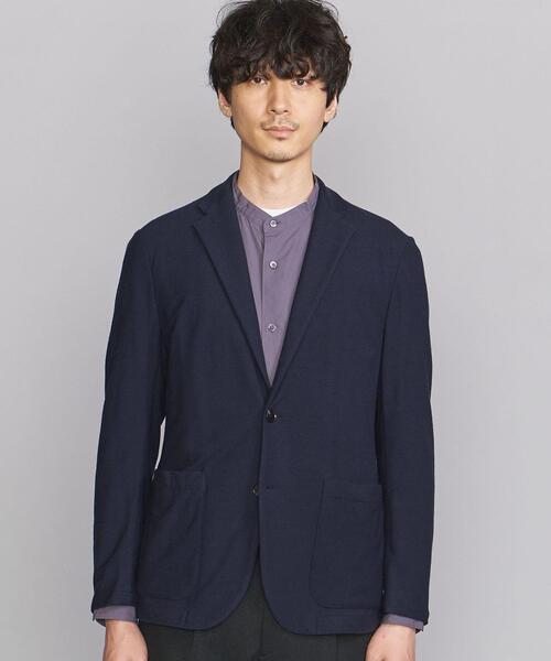 BEAUTY&YOUTH UNITED ARROWS(ビューティーアンドユースユナイテッドアローズ)の「BY ソフティー ツイル 2B ジャケット(テーラードジャケット・メンズ・ネイビー/ダークグレー・S/M/L/XL)」の3枚目の写真