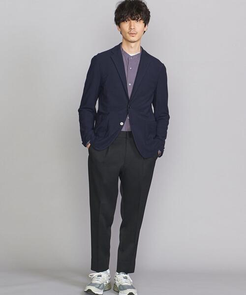 BEAUTY&YOUTH UNITED ARROWS(ビューティーアンドユースユナイテッドアローズ)の「BY ソフティー ツイル 2B ジャケット(テーラードジャケット・メンズ・ネイビー/ダークグレー・S/M/L/XL)」の17枚目の写真