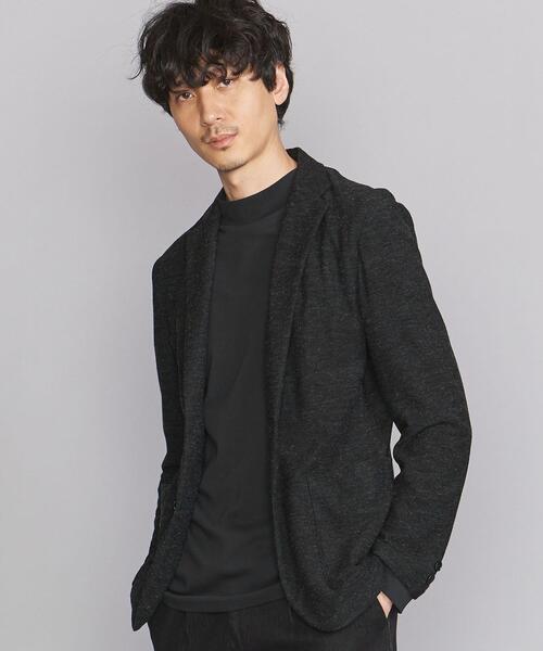 BEAUTY&YOUTH UNITED ARROWS(ビューティーアンドユースユナイテッドアローズ)の「BY ソフティー ツイル 2B ジャケット(テーラードジャケット・メンズ・ネイビー/ダークグレー・S/M/L/XL)」の4枚目の写真