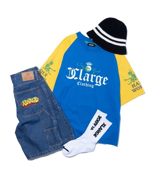 XLARGE(エクストララージ)の「STANDARD LOGO SOCKS(ソックス/靴下・メンズ・ホワイト/ブラック/ネイビー/グリーン・ONE SIZE)」の7枚目の写真