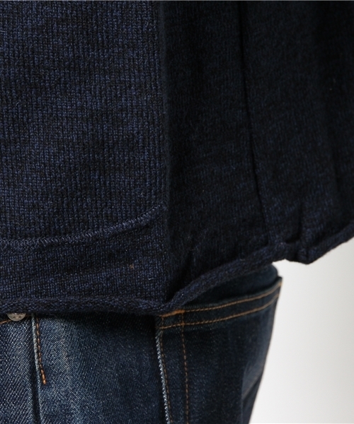 OUTLET（アウトレット）の「【Ciaopanic】ラベルニットカーディガン（ニット/セーター・メンズ・グレー/ネイビー・MEDIUM/LARGE）」の11枚目の写真