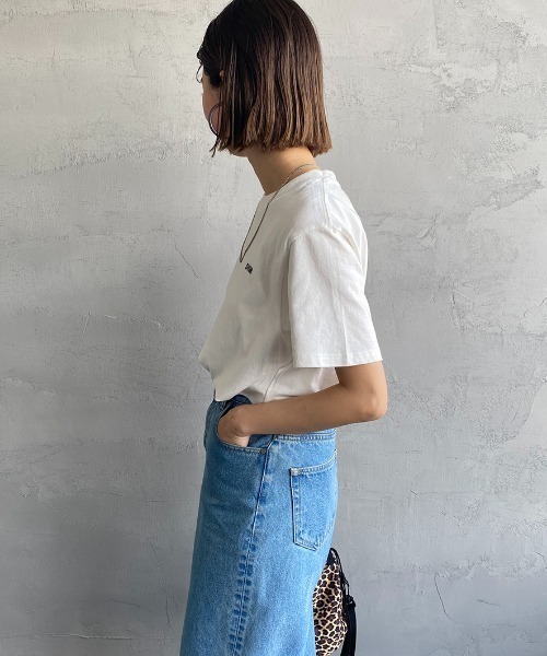 CHUMS（チャムス）の「[CHUMS/チャムス] 別注 サークルロゴバックプリントTシャツ（Tシャツ/カットソー・レディース・ホワイト/ブラック・S/M/L/XL/XXL）」の11枚目の写真