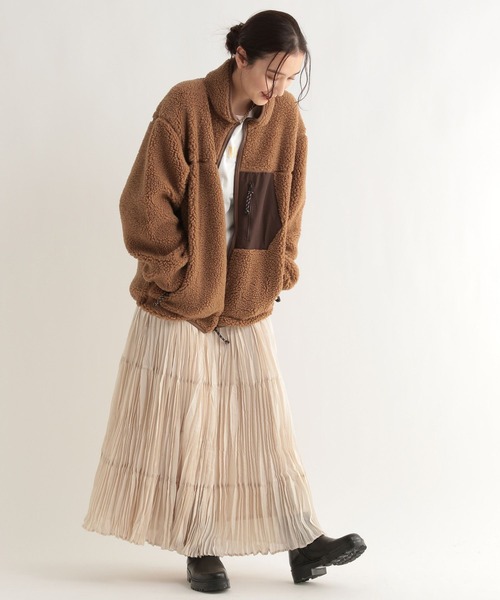 WEB限定】general design / キャメルボアブルゾン