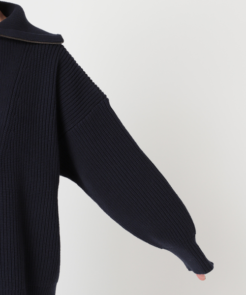 CITYSHOP（シティーショップ）の「ZIPUP CARDIGAN：ニット（ニット