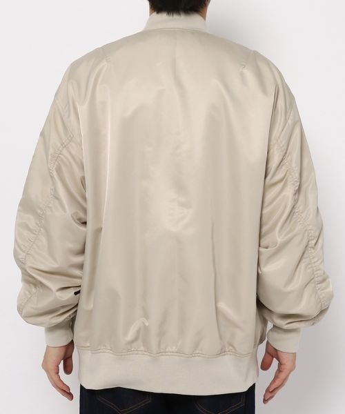 LOWRYS FARM（ローリーズファーム）の「ＭＡ－１　261656（MA-1・メンズ・アイボリー/グリーン・MEDIUM/LARGE）」の7枚目の写真