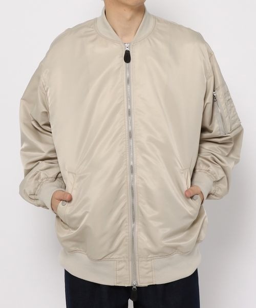 LOWRYS FARM（ローリーズファーム）の「ＭＡ－１　261656（MA-1・メンズ・アイボリー/グリーン・MEDIUM/LARGE）」の21枚目の写真