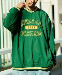 NFL | NFLラインリブ布帛プルオーバー(シャツ/ブラウス)