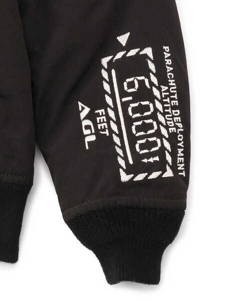 AVIREX（アヴィレックス）の「【KIDS/キッズ】SH MA-1 モディファイ ハロ / MA-1 MOD HALO / アヴィレックス / AVIREX（ブルゾン・キッズ・オレンジ/ブラック・130/140/120）」の9枚目の写真