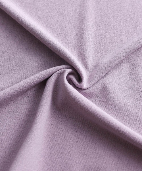 reca（レカ）の「サイドロングスリットニットソーチュニック（チュニック・レディース・ブラック/ラベンダー/ライトベージュ・FREE）」の17枚目の写真