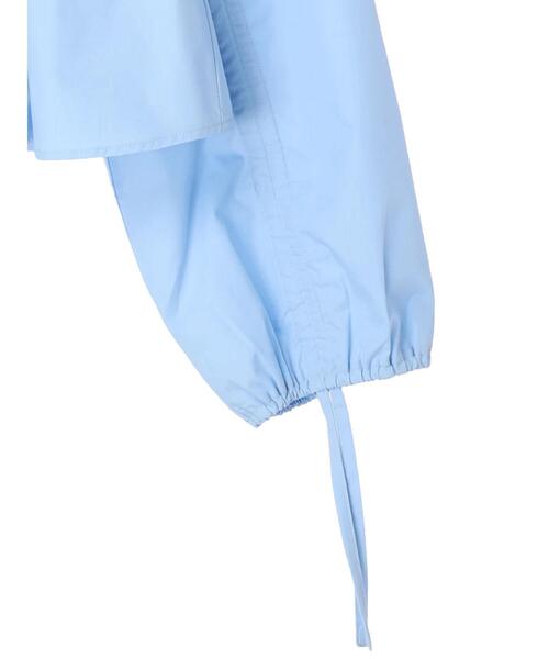 koe（コエ）の「ＴＣドロストブラウス*（シャツ/ブラウス・レディース・ブラック/オフホワイト/サックスブルー/オレンジ・M）」の21枚目の写真