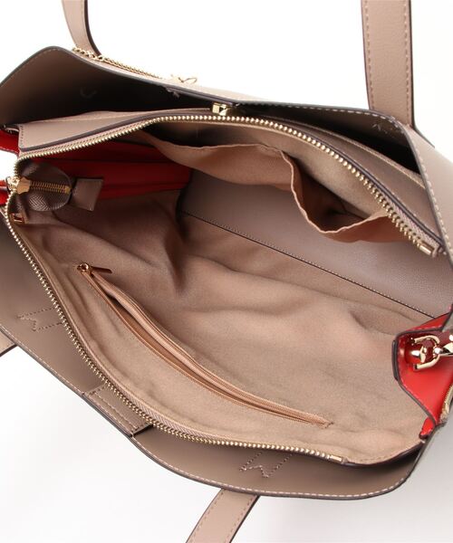 BASE（ベース）の「サイドジップ バイカラートートバッグ (L) A4サイズ対応可（トートバッグ・レディース・ブラウン系その他/ブラック/ライトグレー/ダークグレー/グリーン/ピンク/ブラウン/アイボリー・FREE）」の19枚目の写真