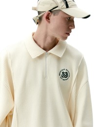 SCULPTOR ハーフジップ Tシャツ ブラウス ポロシャツ