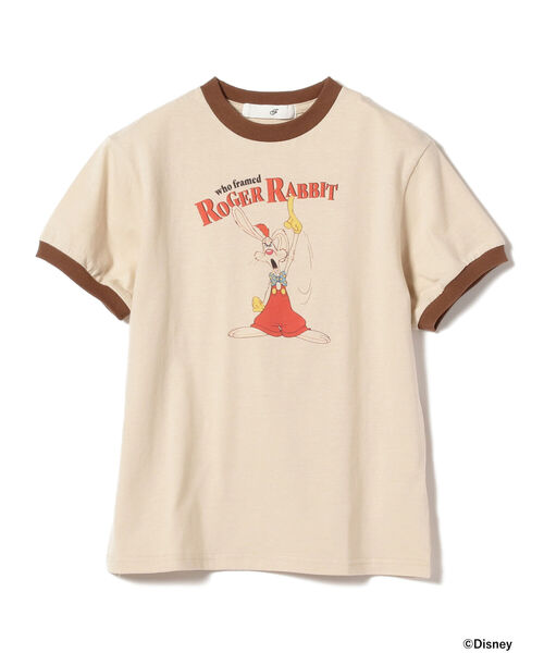 Ray BEAMS(レイビームス)の「south for F × Ray BEAMS/ 別注 Rrabbit Tシャツ(Tシャツ/カットソー・レディース・ベージュ・ONE SIZE)」の6枚目の写真