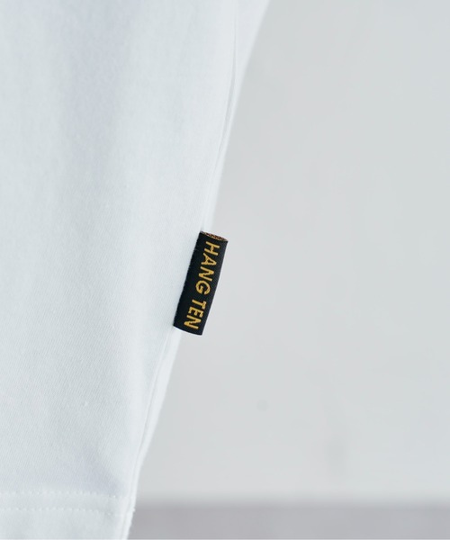 HANGTEN（ハンテン）の「半袖リンガーT（Tシャツ/カットソー・メンズ・ネイビー/オフホワイト/グリーン・MEDIUM/LARGE）」の22枚目の写真