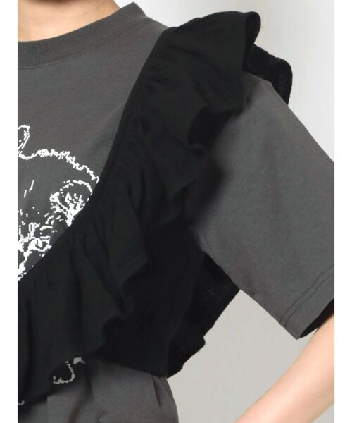 merry jenny（メリージェニー）の「アシメフリルビスチェ（チューブトップ・レディース・ブラック/ブラウン/ピンク/アイボリー・FREE）」の16枚目の写真