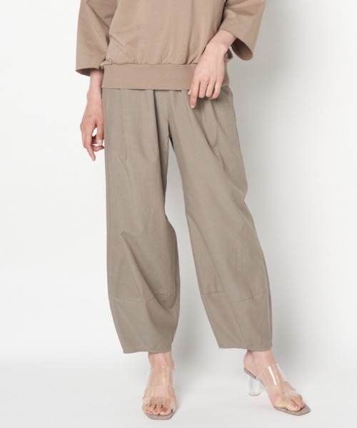 HELIOPOLE(エリオポール)の「MILITARY CLOTH BALLOON PANTs(その他パンツ・レディース・ブラック/グレー・38/36)」の2枚目の写真