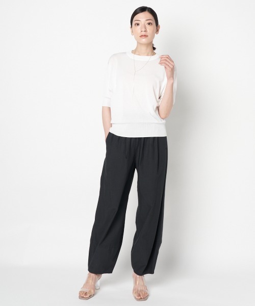 HELIOPOLE(エリオポール)の「MILITARY CLOTH BALLOON PANTs(その他パンツ・レディース・ブラック/グレー・38/36)」の6枚目の写真