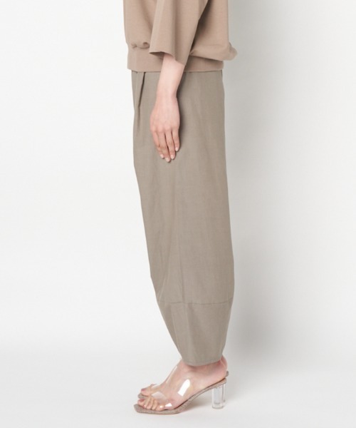 HELIOPOLE(エリオポール)の「MILITARY CLOTH BALLOON PANTs(その他パンツ・レディース・ブラック/グレー・38/36)」の8枚目の写真