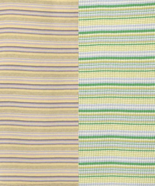 w closet（ダブルクローゼット）の「テレコ半袖クルーネックカーディガン（カーディガン/ボレロ・レディース・イエロー系その他/ブルー系その他/オフホワイト/ブラック・FREE）」の19枚目の写真