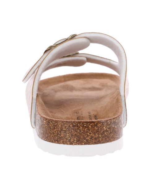 AMERICAN HOLIC（アメリカンホリック）の「PU Wストラップコンフォートサンダル（サンダル・レディース・ブラック/ベージュ・S/M/L）」の16枚目の写真